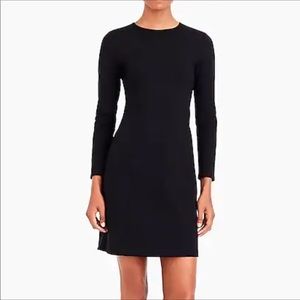 J.Crew Thick Warm Stretch Ponte Long Sleeve Dress